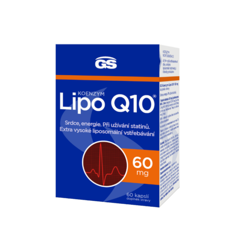 GS Koenzym Lipo Q10® 60 mg, 60 kapslí