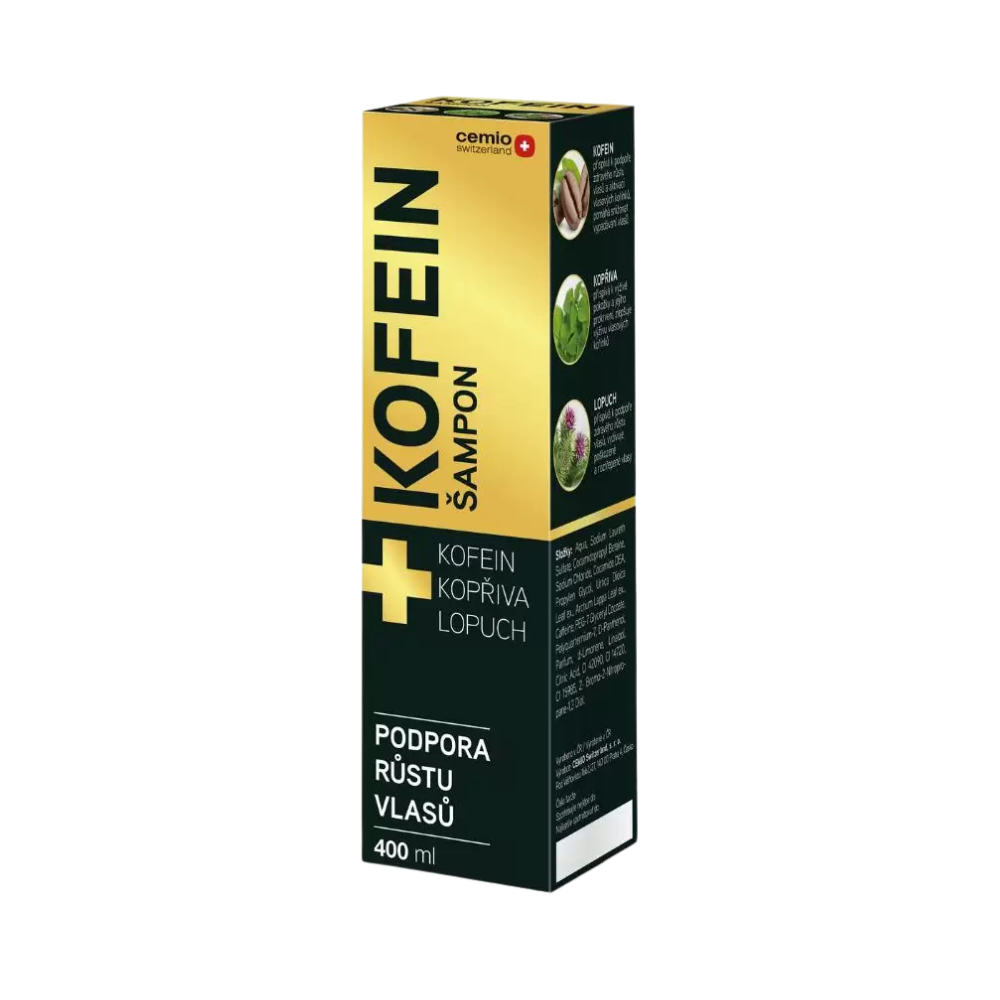 Levně Cemio KOFEIN šampon, 400 ml