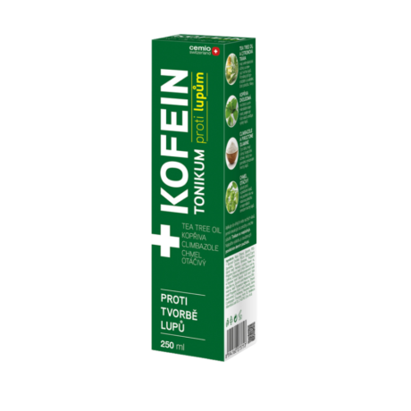 Cemio KOFEIN tonikum proti lupům, 250 ml