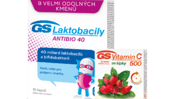GS Laktobacily Antibio 40, 10 kapslí