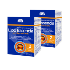 GS Lipo Essencia se silymarinem, 2 x 60 kapslí