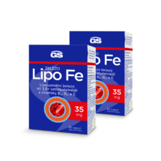 GS Železo Lipo Fe, 2 x 30 kapslí