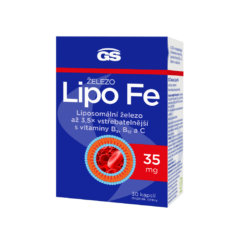 GS Železo Lipo Fe, 30 kapslí