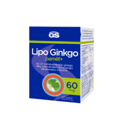 GS Lipo Ginkgo paměť+ 60 mg, 60 kapslí