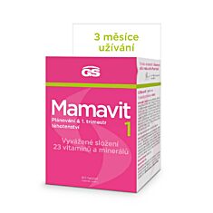 GS Mamavit 1 Plánování a 1. trimestr, 90 tablet