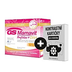 GS Mamavit Prefolin+DHA, 30 tablet + 30 kapslí