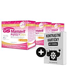 GS Mamavit Prefolin+DHA, 90 tablet + 90 kapslí