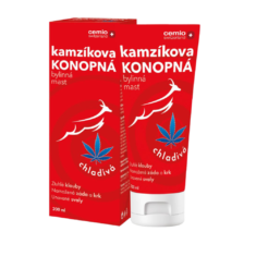 Cemio Kamzíkova konopná bylinná mast chladivá, 200 ml
