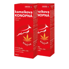 Cemio Kamzíkova konopná bylinná mast hřejivá, 2 x 200 ml