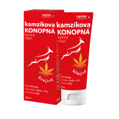 Cemio Kamzíkova konopná bylinná mast hřejivá, 200 ml