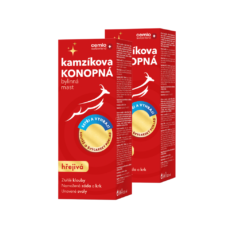 Cemio Kamzíkova konopná mast hřejivá 2 x 200 ml, soutěžní balení