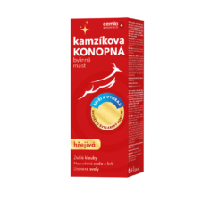 Cemio Kamzíkova konopná mast hřejivá 200 ml, soutěžní balení