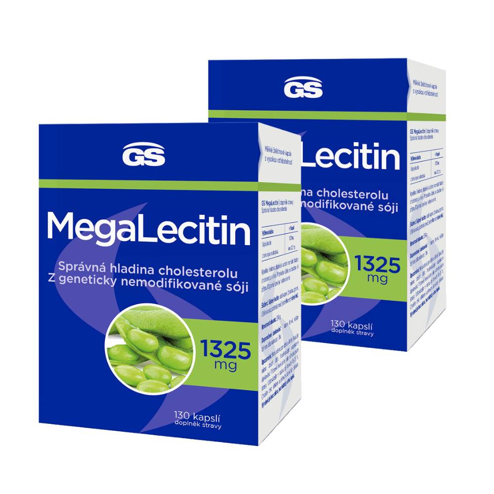 GS MegaLecitin, 2 × 130 kapslí