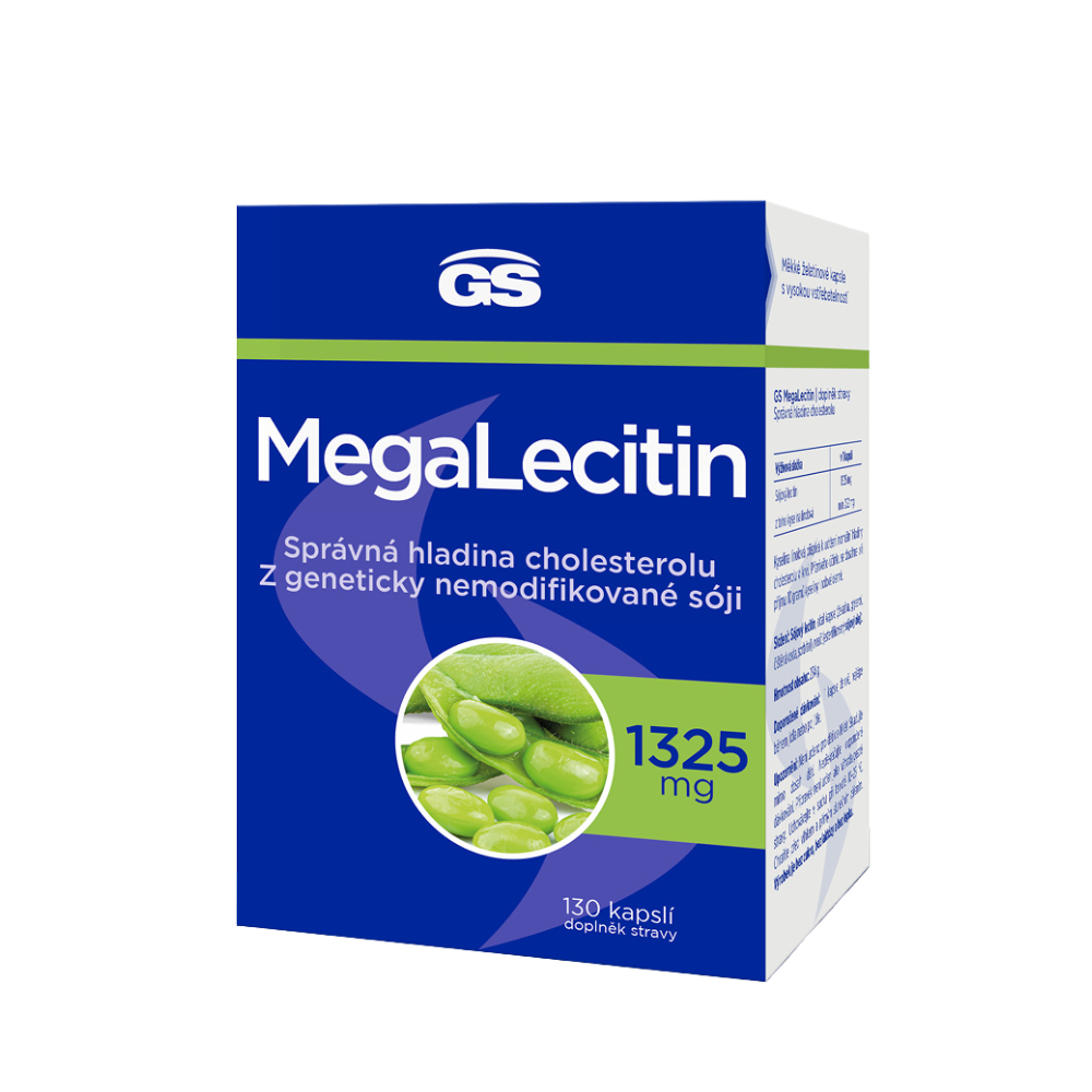 Levně GS MegaLecitin, 130 kapslí