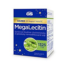 GS Megalecitin, 130+20 kapslí NAVÍC, dárkové balení 2023