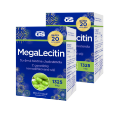 GS Megalecitin, 2 x 130+20 kapslí NAVÍC, dárkové balení 2025