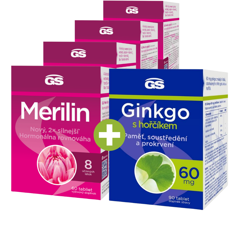 GS Merilin, 4 × 60 tablet