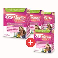 GS Merilin Harmony, 60+30 tablet - 3+1 ZDARMA