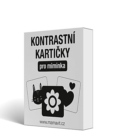 Kontrastní kartičky - dárek