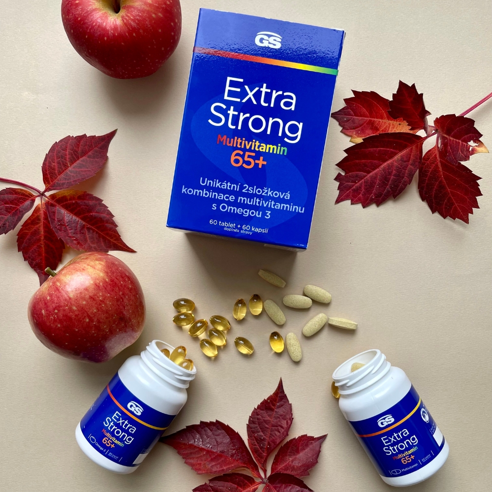 GS Extra Strong Multivitamin 65+, 2 × 60 tablet + 60 kapslí (obrázek 7)