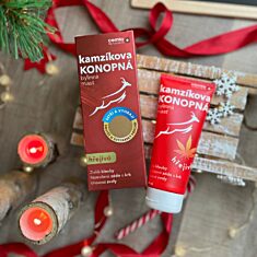 Cemio Kamzíkova konopná mast hřejivá 200 ml, soutěžní balení