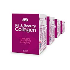 GS Fit&Beauty Collagen, 4 × 50 kapslí