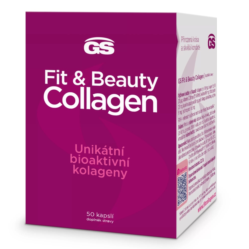 GS Fit&Beauty Collagen, 50 kapslí