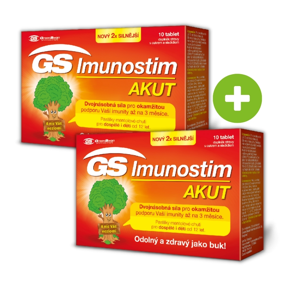 GS Imunostim AKUT, 10 tablet - 1+1 ZDARMA