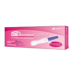 GS Mamatest COMFORT 10 Těhotenský test, 1+1 ZDARMA