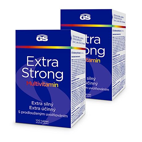 GS Extra Strong Multivitamin, 2 × 100 tablet