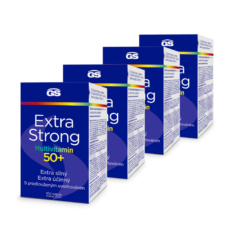 GS Extra Strong Multivitamin 50+, 4 × 100 tablet