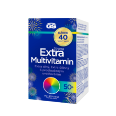 GS Extra Strong Multivitamin 50+, 90+40 tablet NAVÍC, dárkové balení