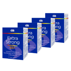 GS Extra Strong Multivitamin 65+, 4 x 60 tablet + 60 kapslí