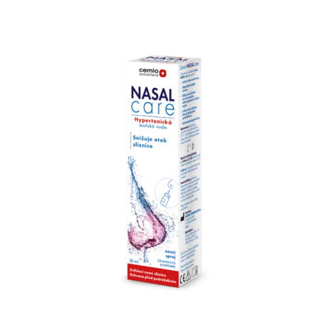 Cemio Hypertonická mořská voda Nasal Care, 30 ml