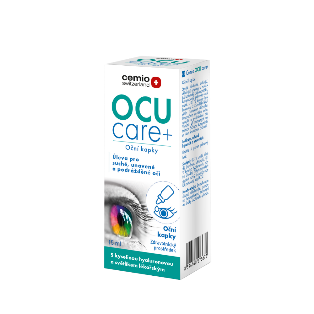 Levně Cemio Oční kapky Ocu Care, 15 ml