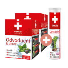 Cemio Odvodnění & detox, 2 x 60 kapslí