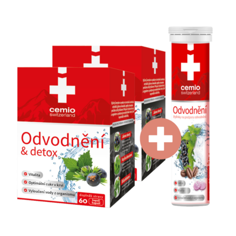 Cemio Odvodnění & detox, 2 x 60 kapslí