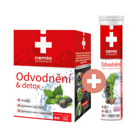 Cemio Odvodnění & detox, 60 kapslí