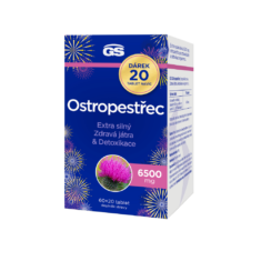 GS Ostropestřec 6500 mg, 60 + 20 tablet NAVÍC, dárkové balení 2025