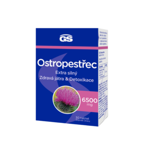 GS Ostropestřec, 30 tablet