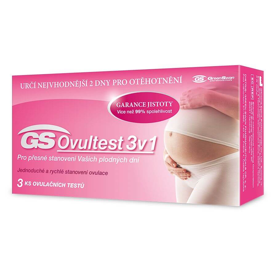 GS Ovultest 3 v 1, 3 ks