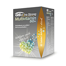GS Extra Strong Multivitamin 50+, 90+30 tablet, dárkové balení 2021