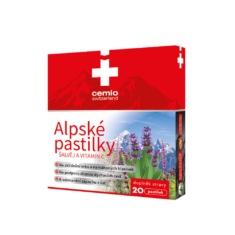 Cemio Alpské pastilky, 20 pastilek