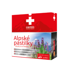 Cemio Alpské pastilky, 40 pastilek