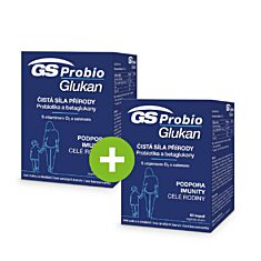 GS Probio Glukan, 60 kapslí, 1+1 ZDARMA