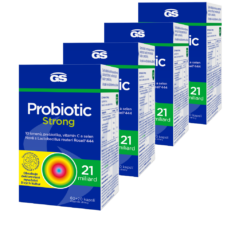 GS Probiotic Strong, 4 × 80 kapslí