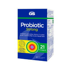 GS Probiotic Strong, 60+20 kapslí
