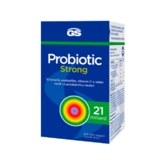 GS Probiotic Strong, 60+20 kapslí