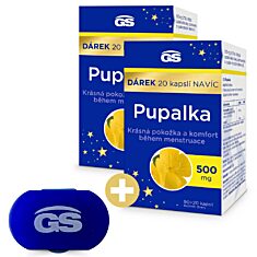 GS Pupalka, 2 x 90+20 kapslí NAVÍC, dárkové balení 2023