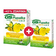 GS Pupalka FORTE s vitaminem E, 70+30 kapslí